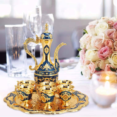 Floral teapot set best sale